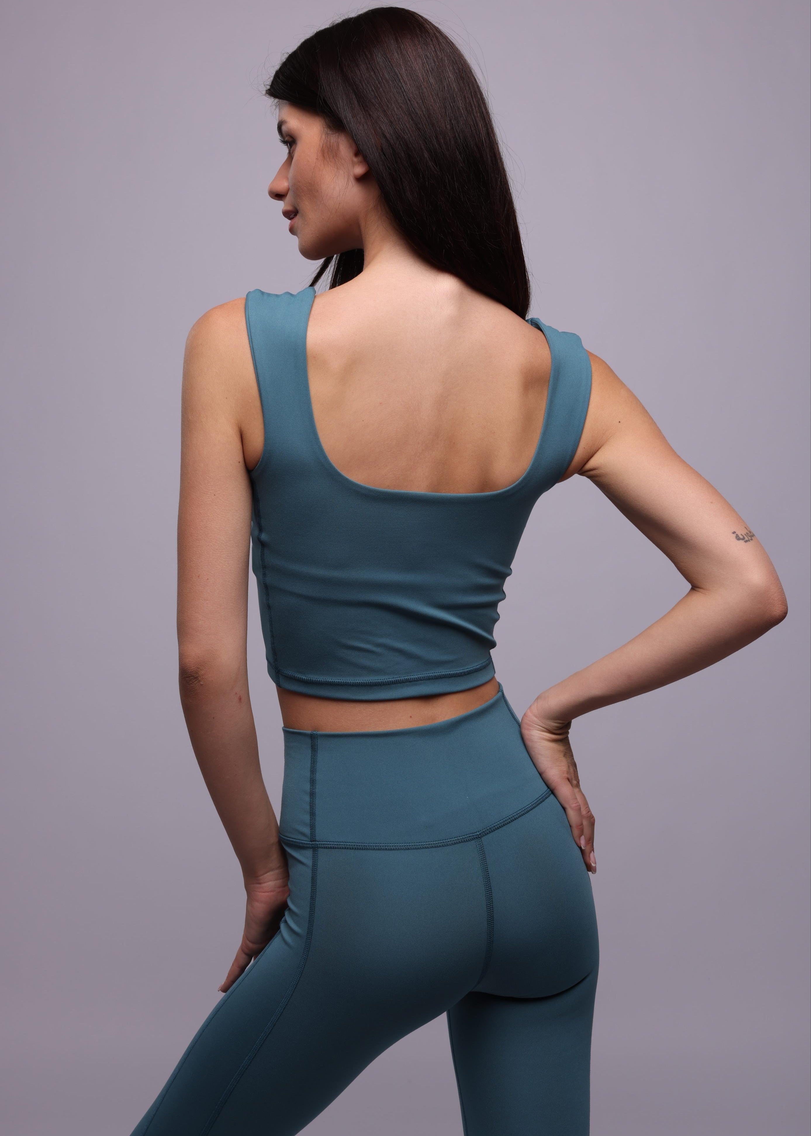 Scoop Tank - Teal