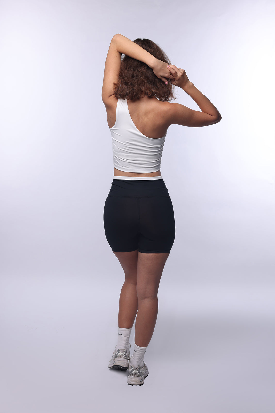 Asymmetric Bra - White