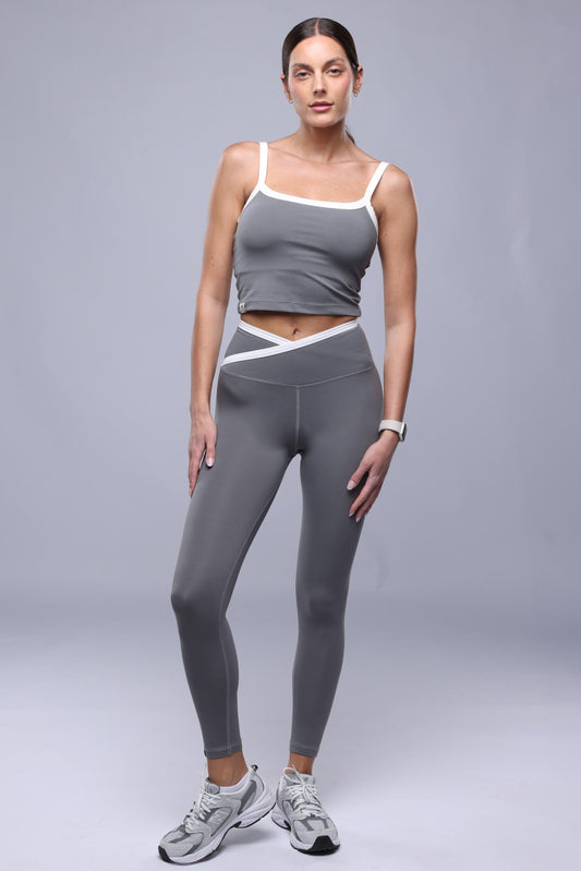 Bralette Top - Ice Grey