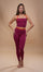 Double Waist Leggings - Sunset Magenta
