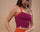 Halter Tank - Sunset Magenta