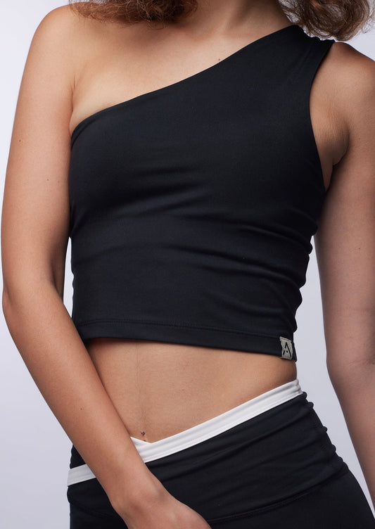 Asymmetric Bra - Black