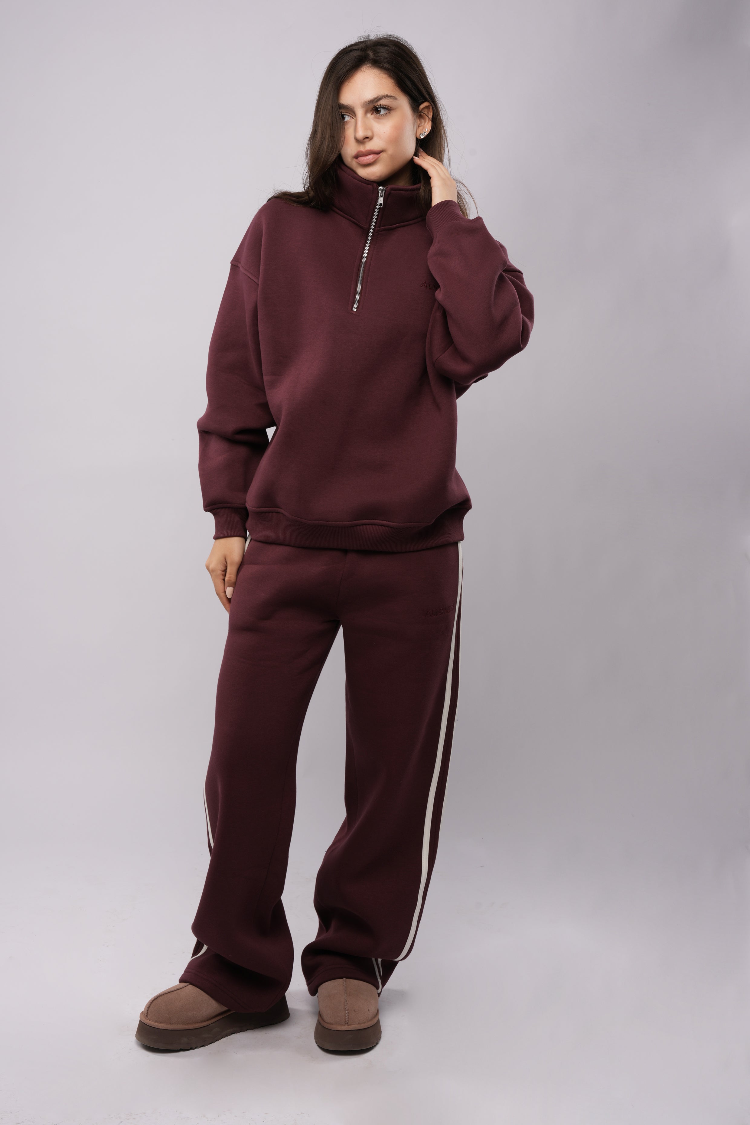 Joggers - Burgundy