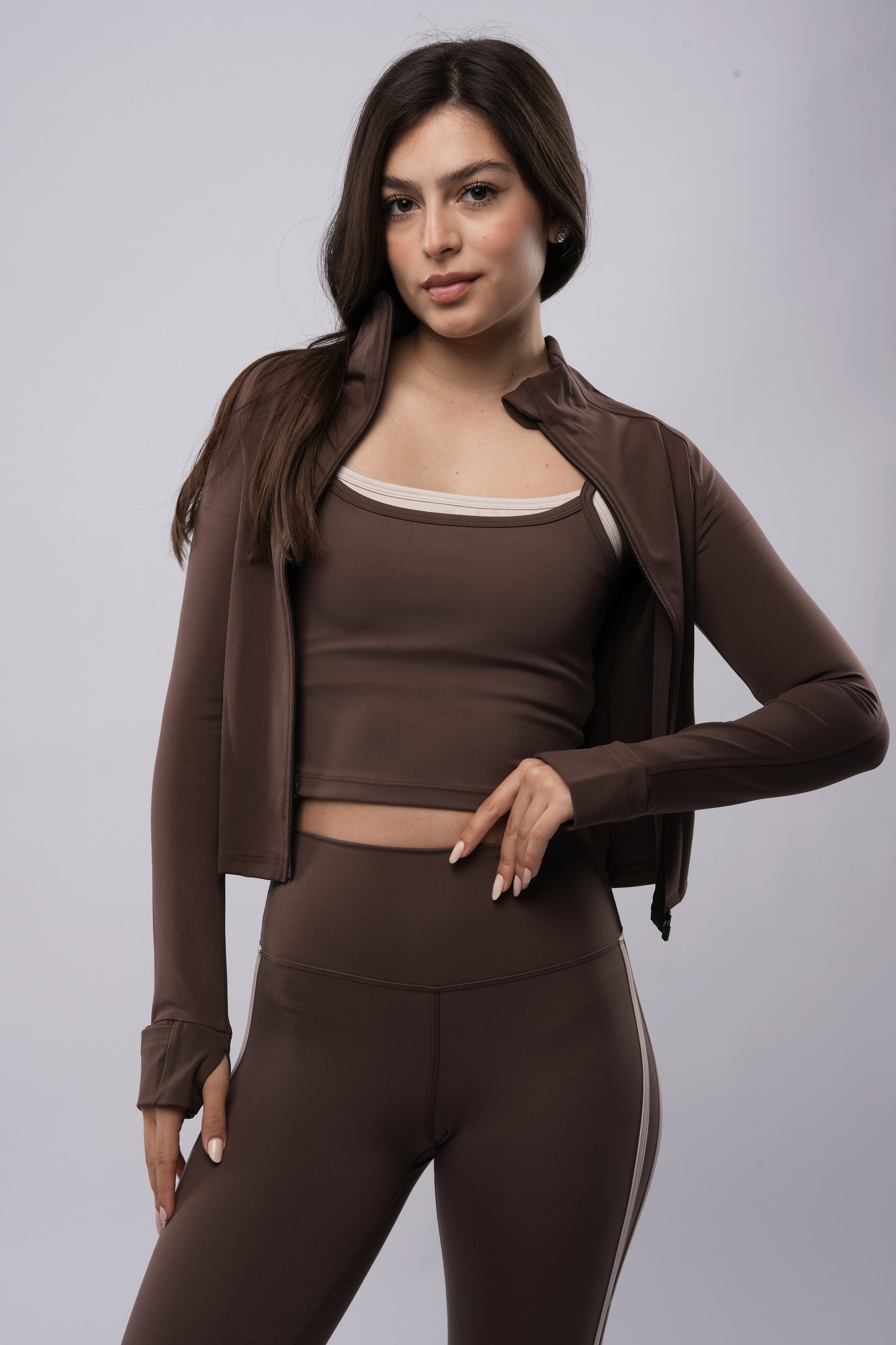 Double Layered- Coffee