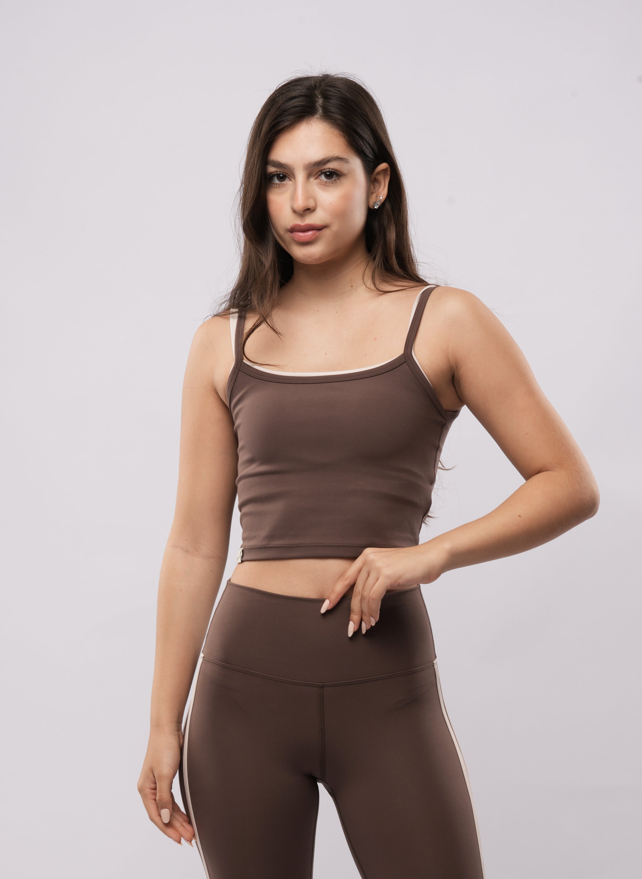 Double Layered- Coffee