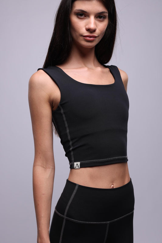Scoop Tank - Black
