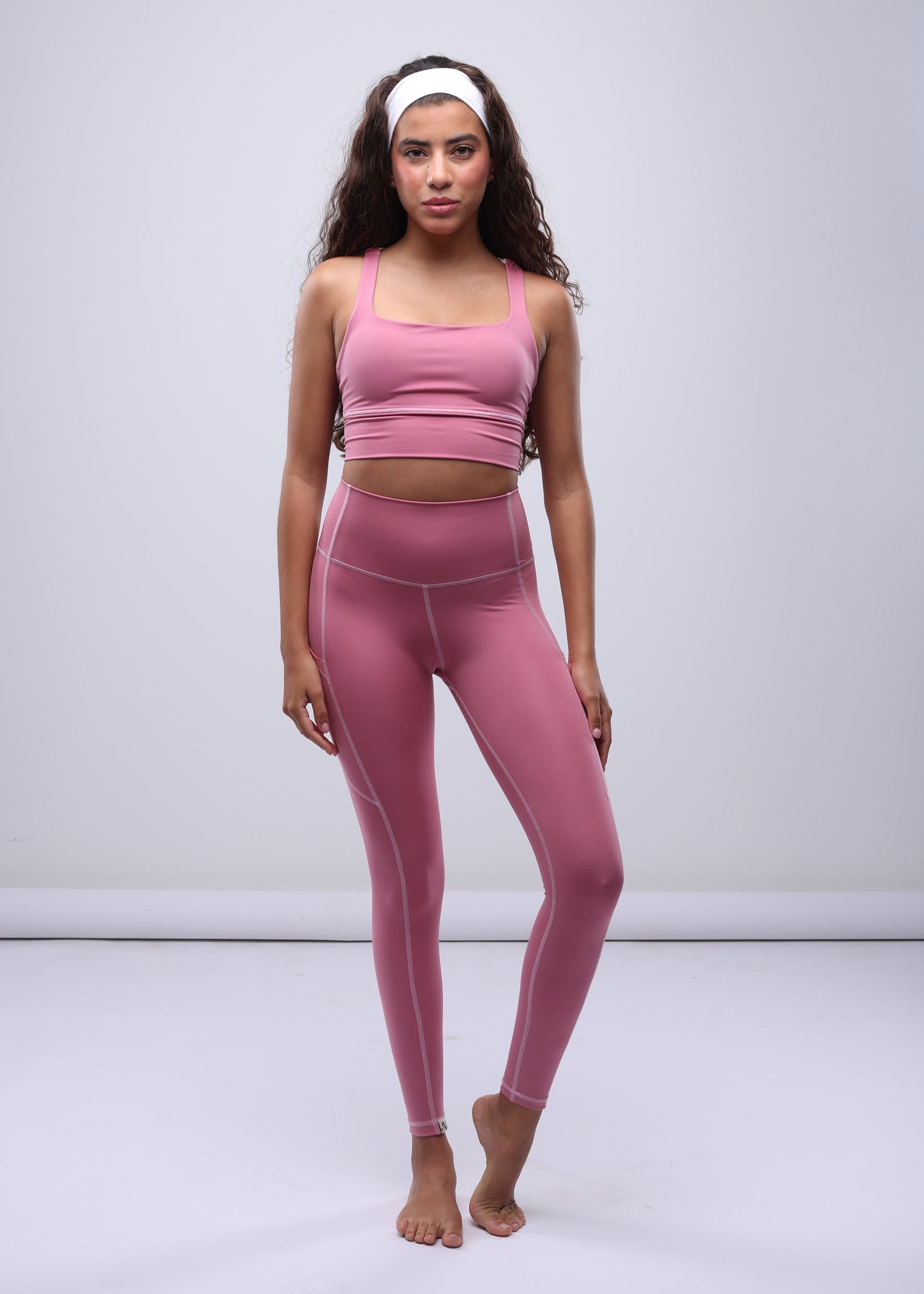 Long Bra - Stronger Pink